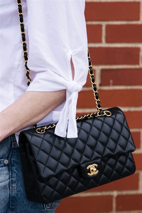 classic chanel flap medium bag with gold hardware|chanel bag official website.